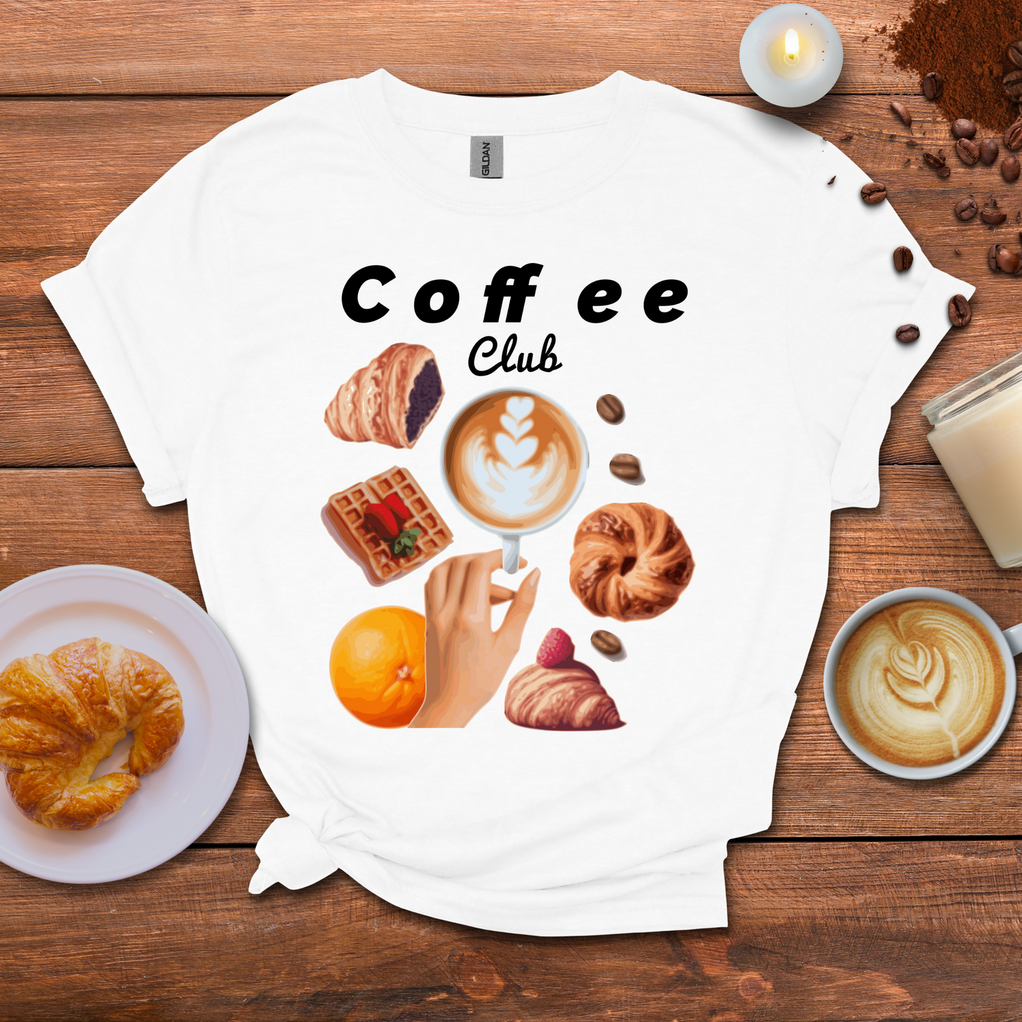 Coffee Breakfast Club T-shirt