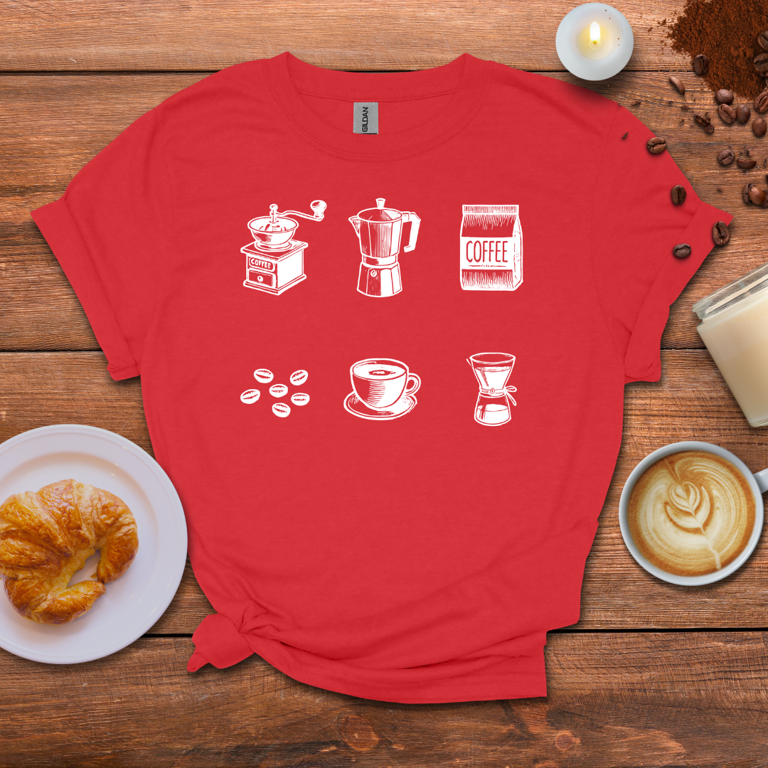 Coffee Items T-shirt