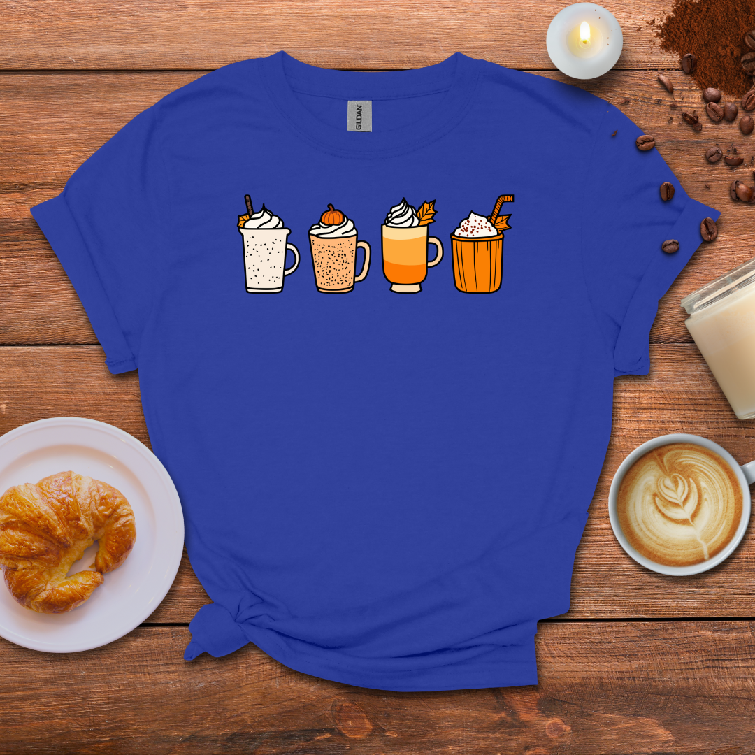 Pumpkin coffee T-shirt