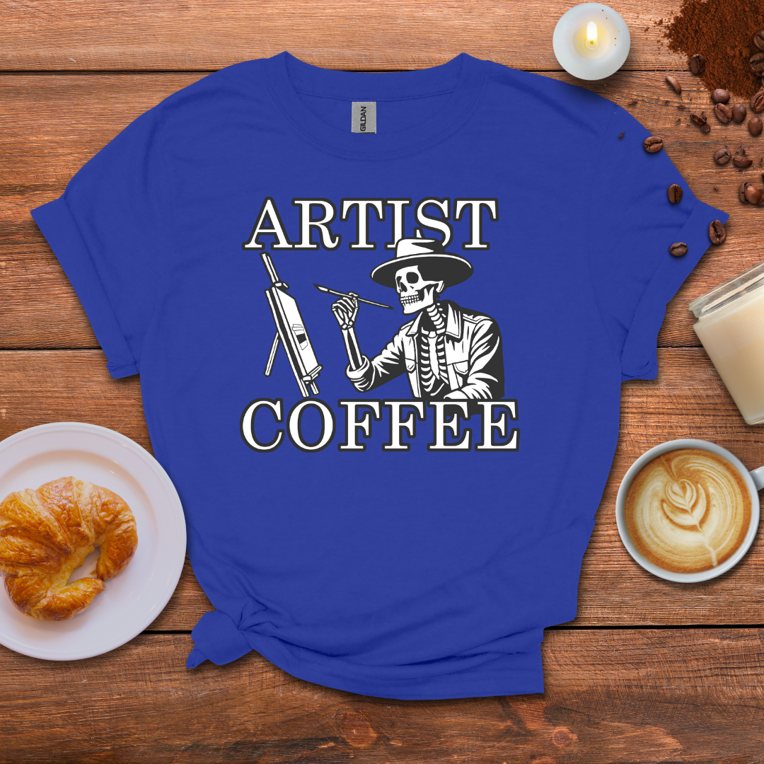 Artist Coffee T-shirt