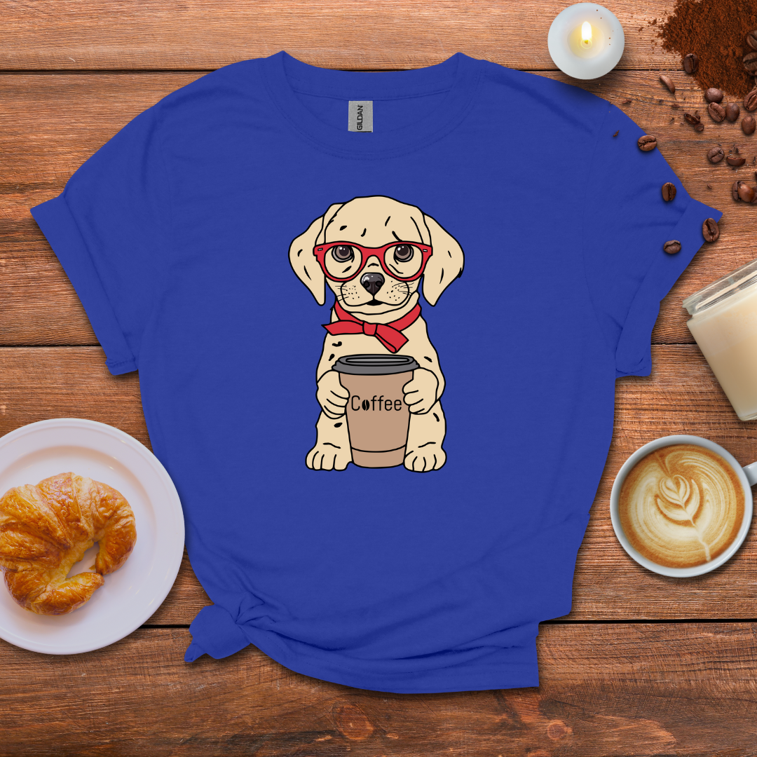 Dog and Coffee T-shirt