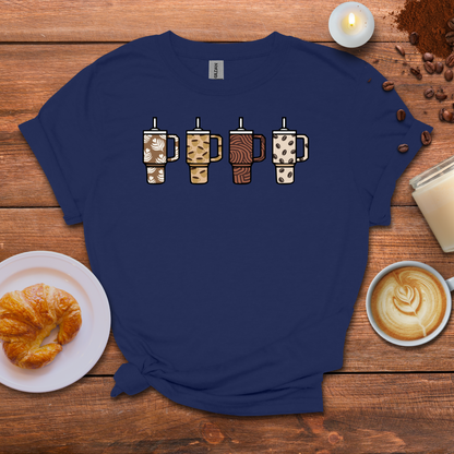 Tumbler Coffee Cups T-shirt