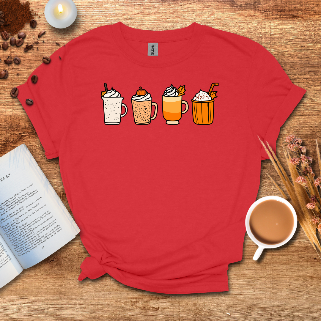 Pumpkin coffee T-shirt