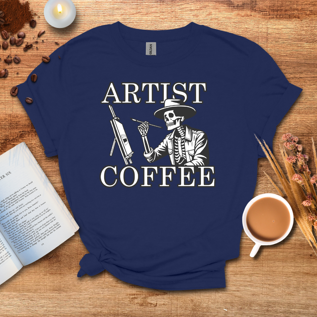 Artist Coffee T-shirt