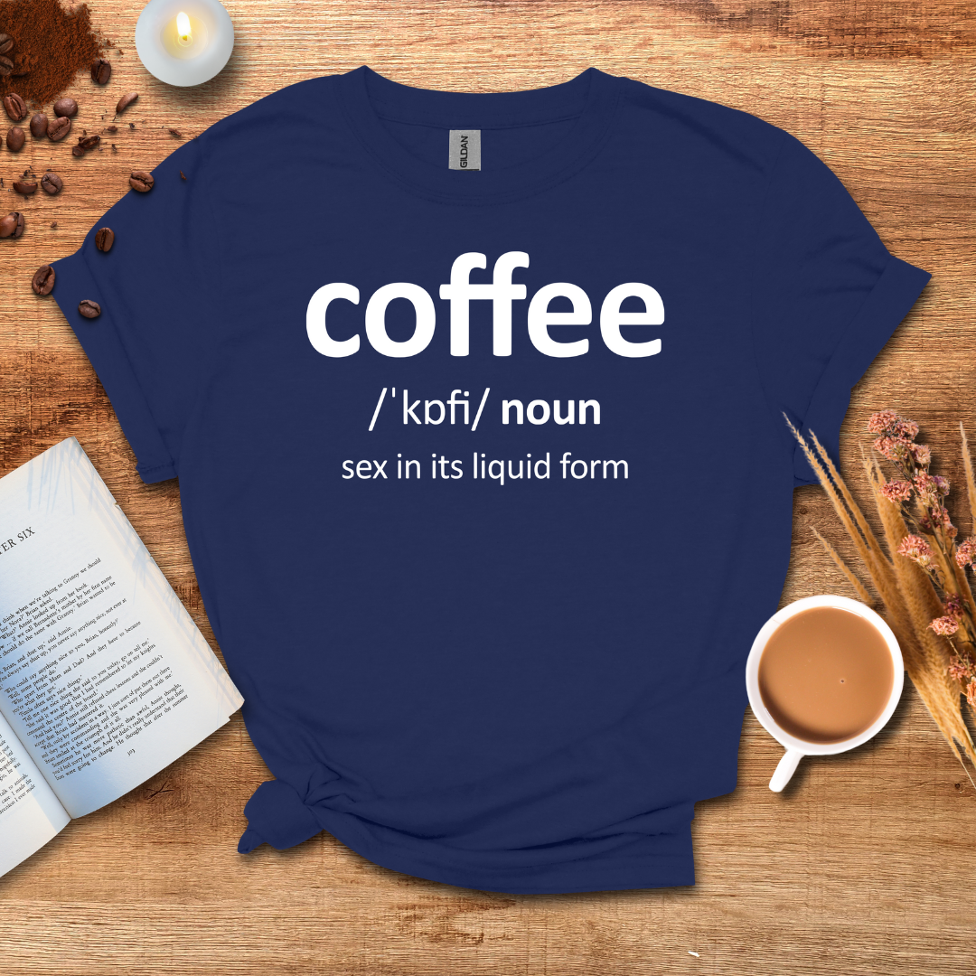 Coffee definition T-shirt