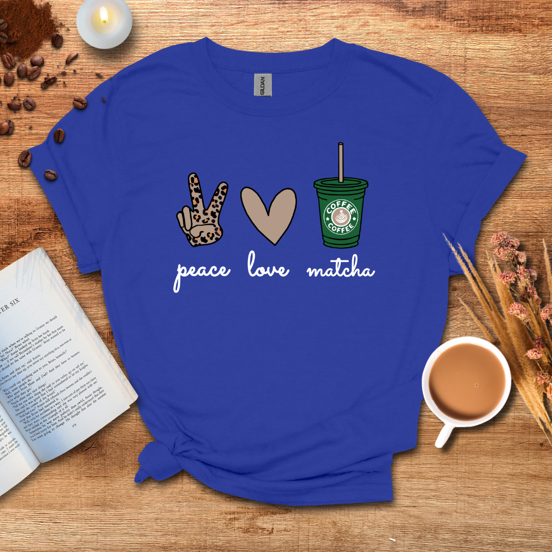 Peace Love Matcha T-shirt