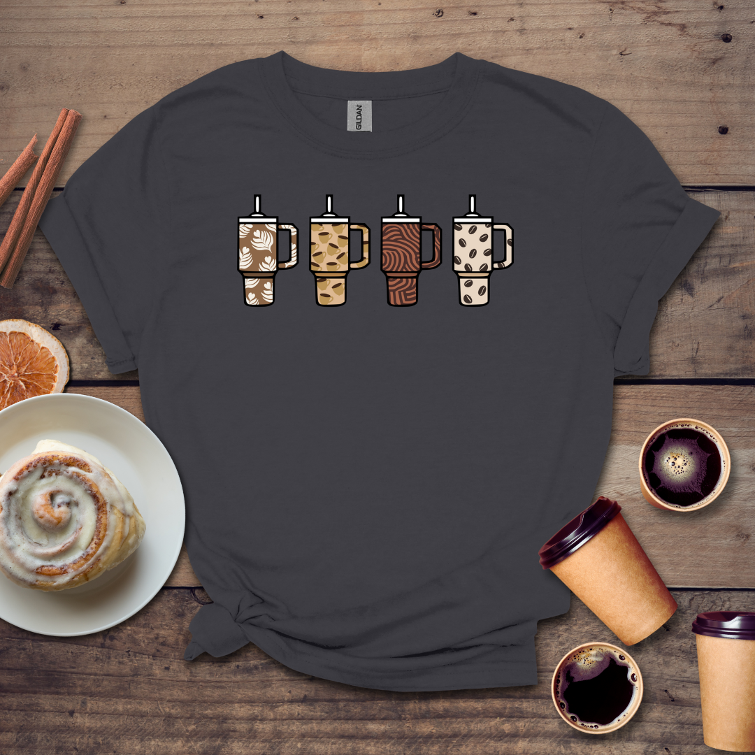 Tumbler Coffee Cups T-shirt