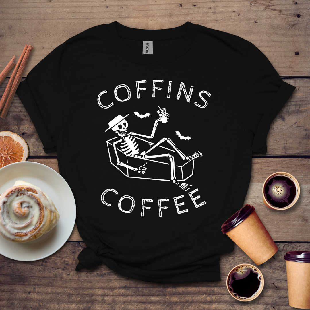 Coffins Coffee T-shirt