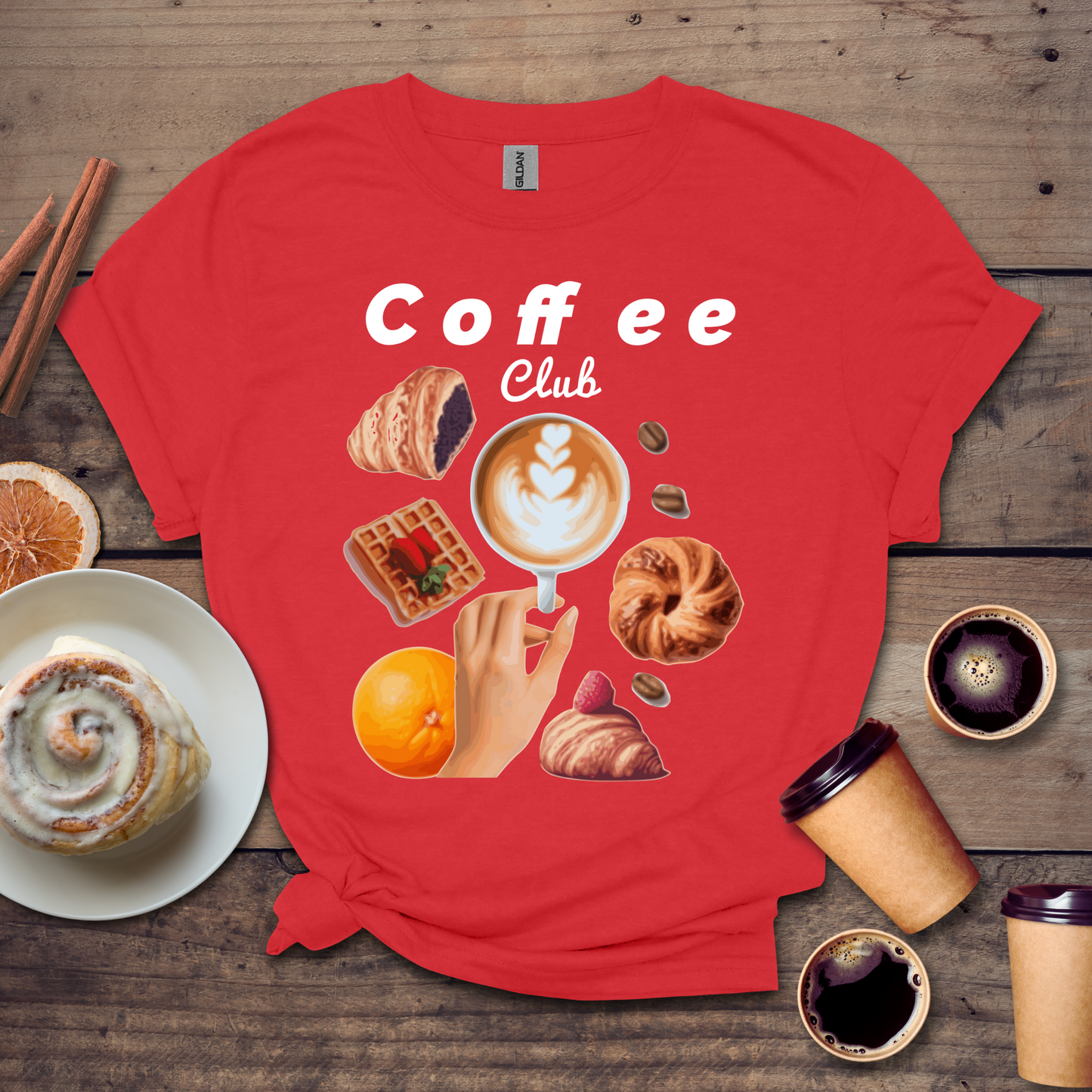 Coffee Breakfast Club T-shirt