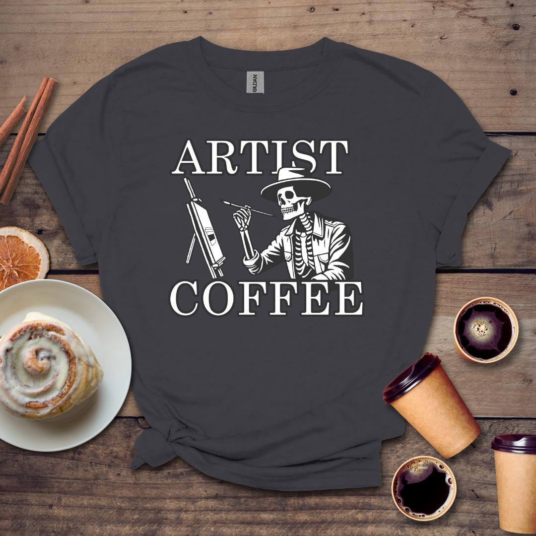 Artist Coffee T-shirt