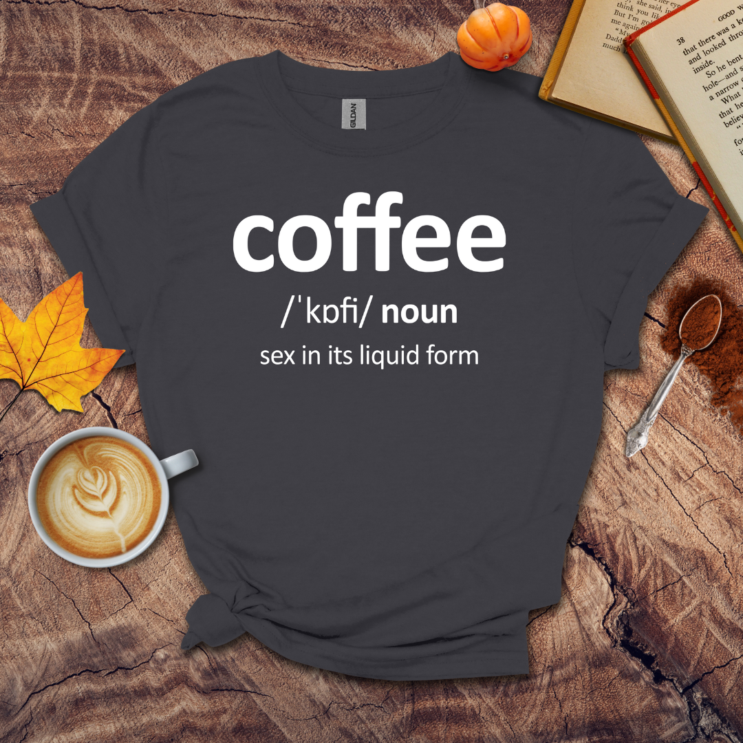 Coffee definition T-shirt