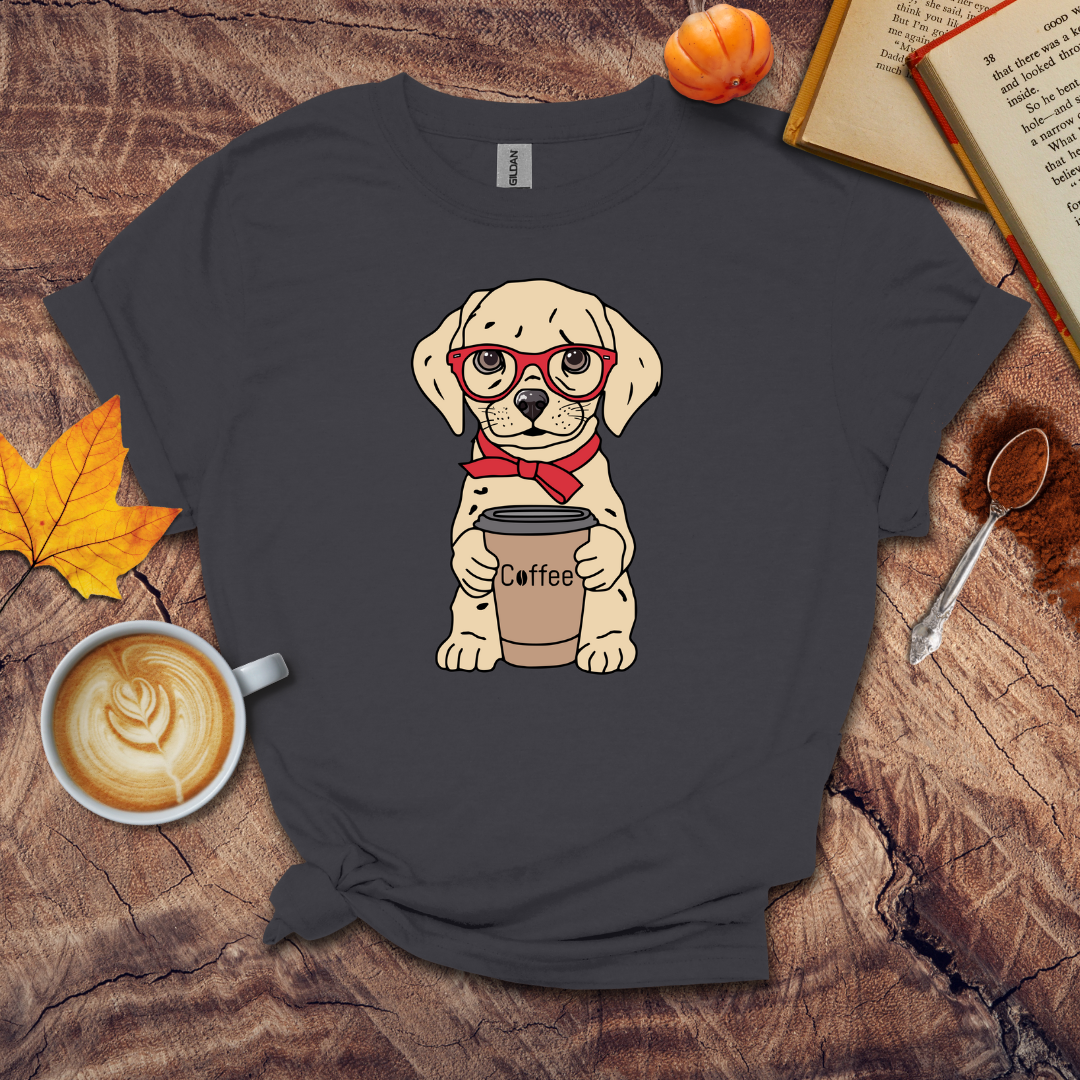 Dog and Coffee T-shirt