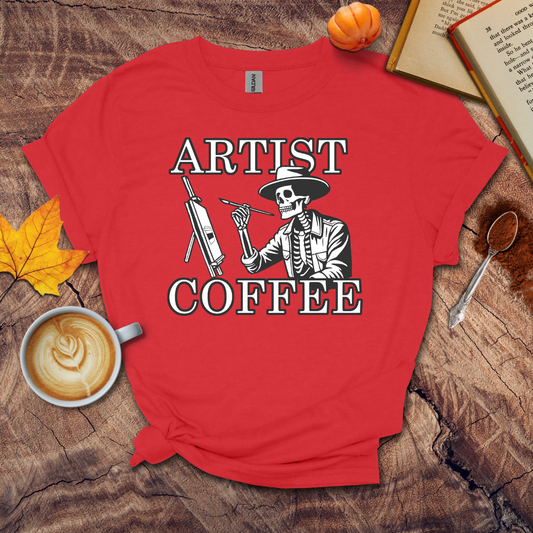 Artist Coffee T-shirt