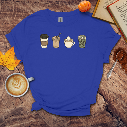 4 chill cups of coffee T-shirt