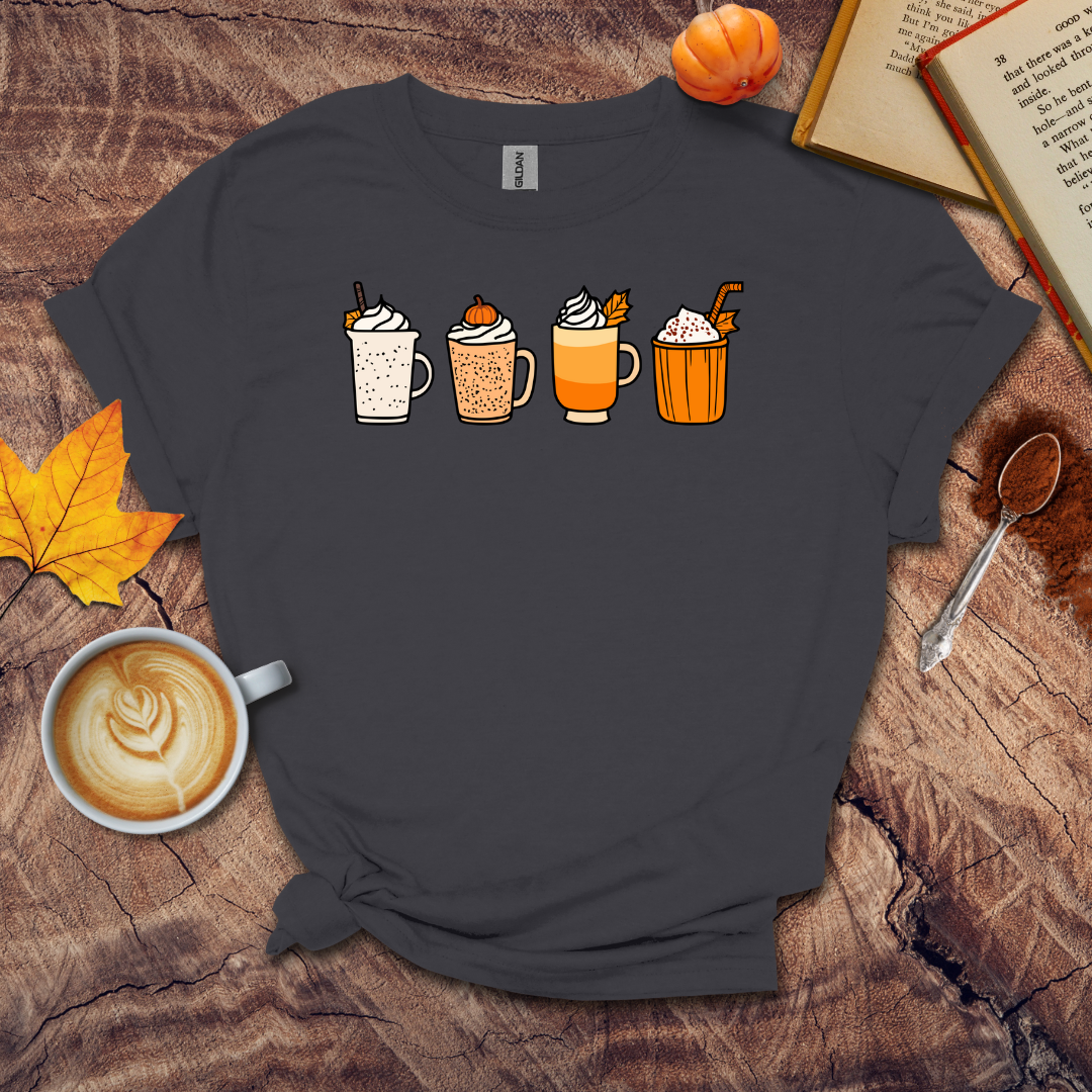 Pumpkin coffee T-shirt