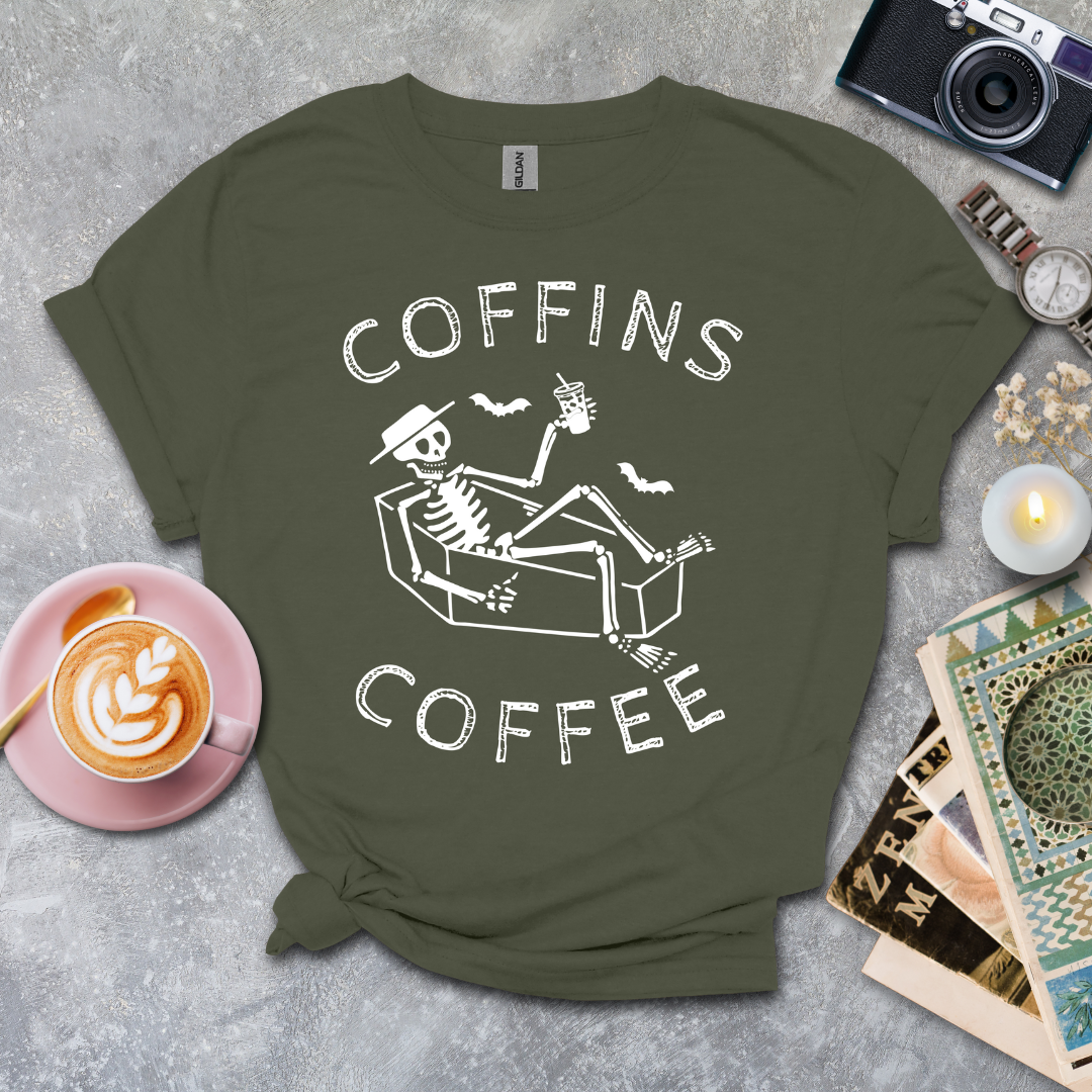 Coffins Coffee T-shirt