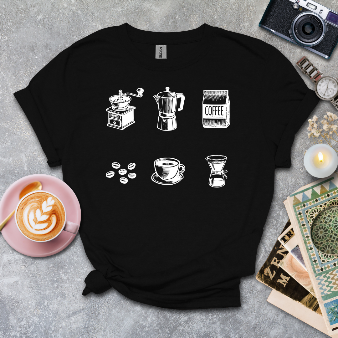 Coffee Items T-shirt