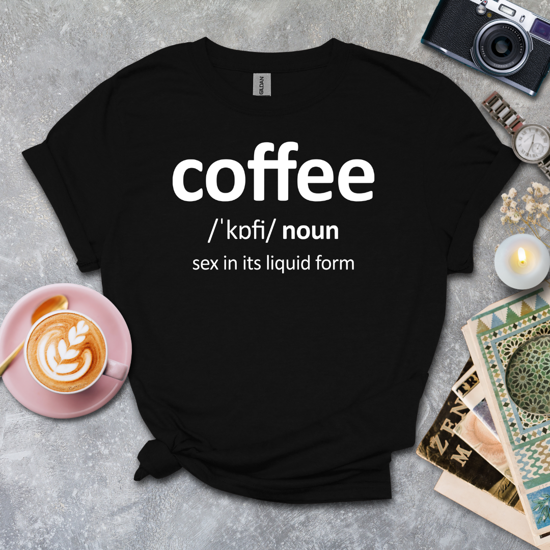 Coffee definition T-shirt