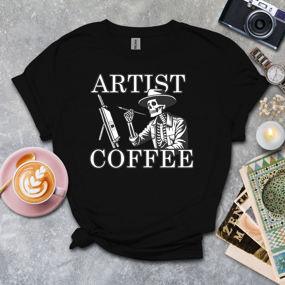 Artist Coffee T-shirt