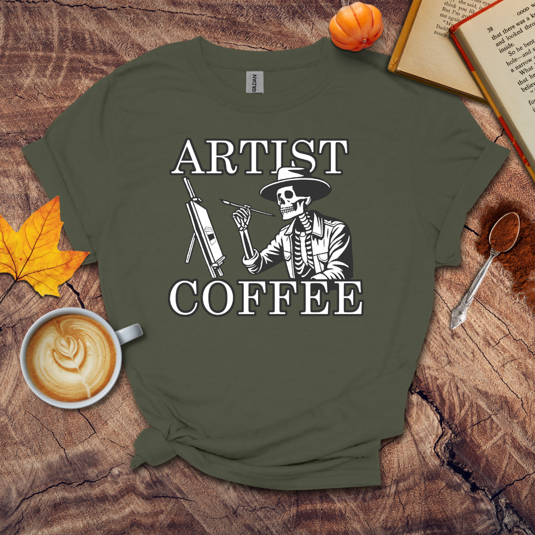 Artist Coffee T-shirt