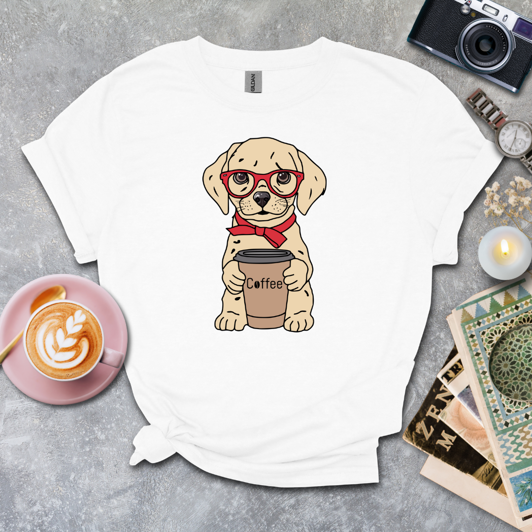 Dog and Coffee T-shirt