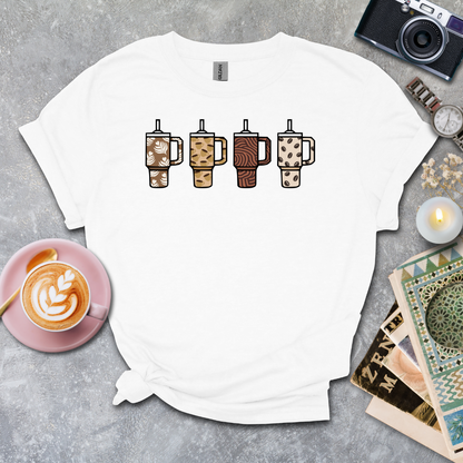 Tumbler Coffee Cups T-shirt