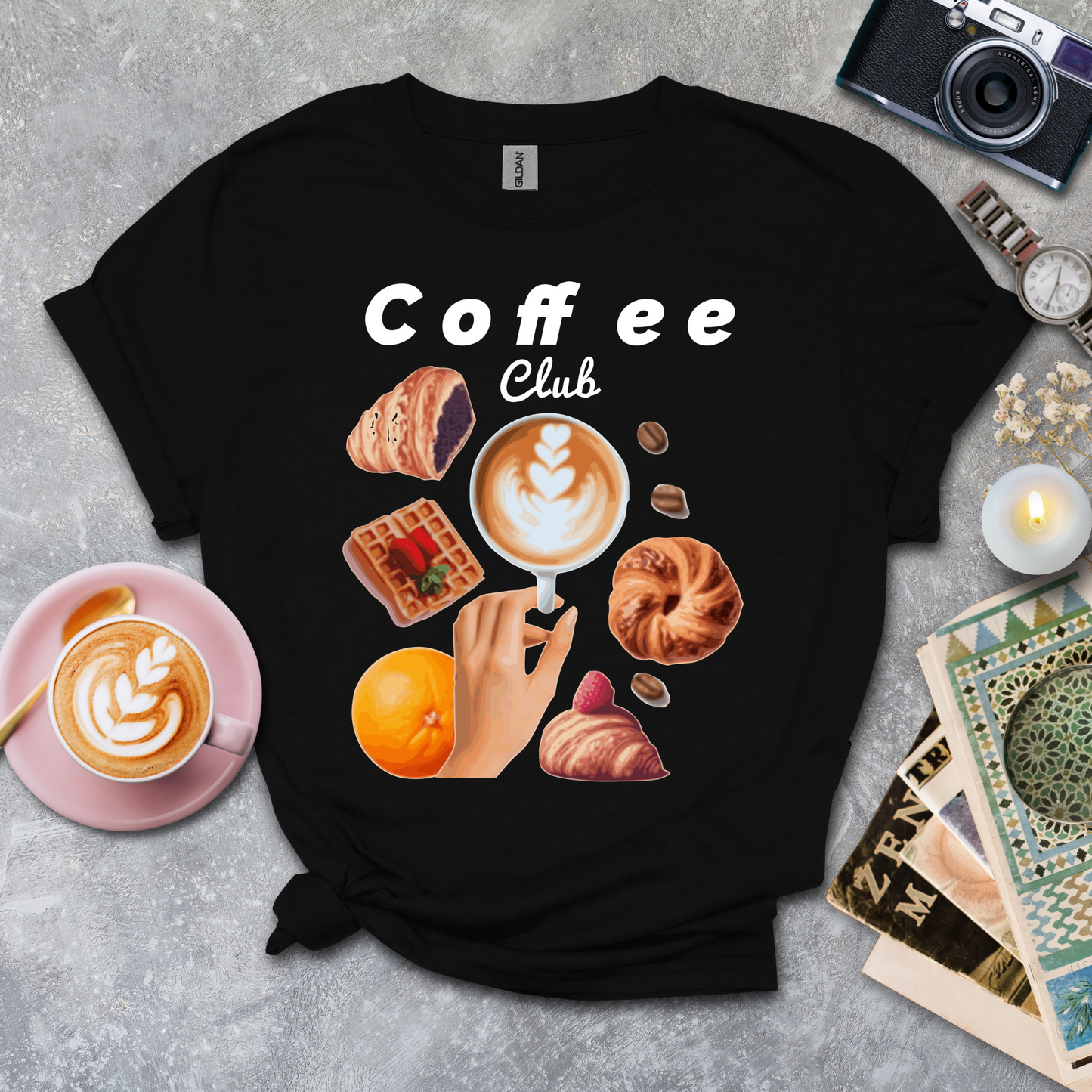 Coffee Breakfast Club T-shirt