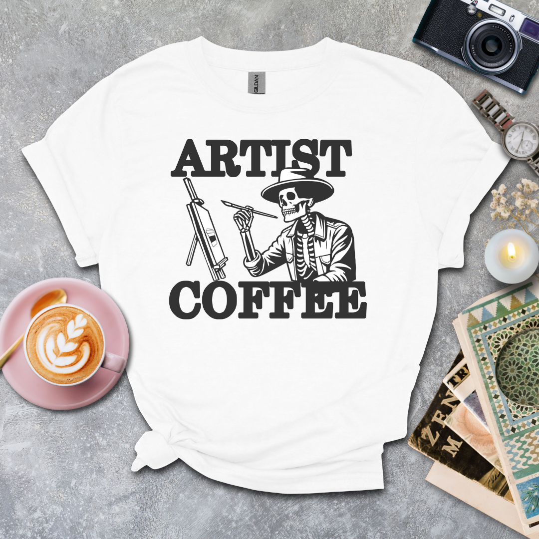 Artist Coffee T-shirt