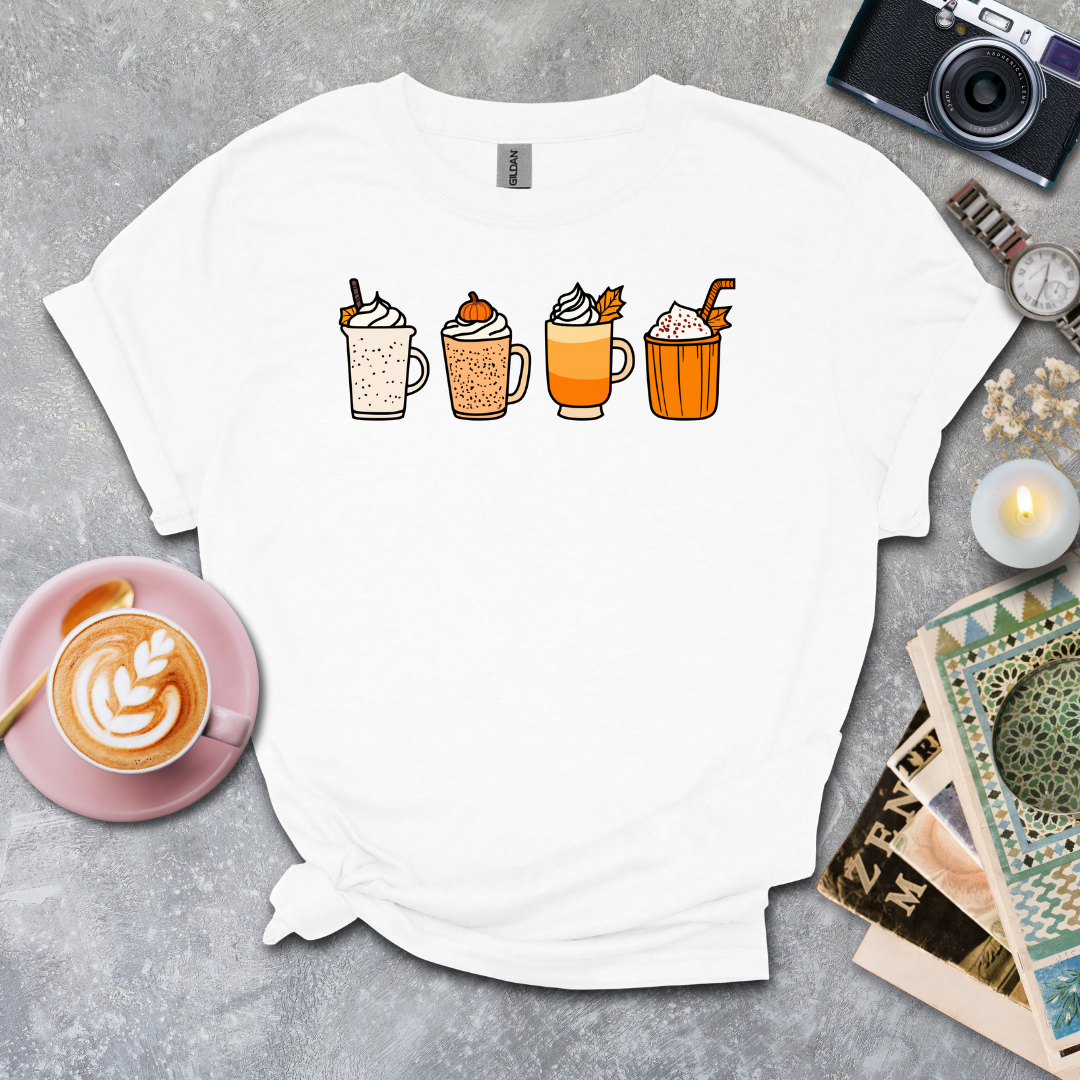 Pumpkin coffee T-shirt