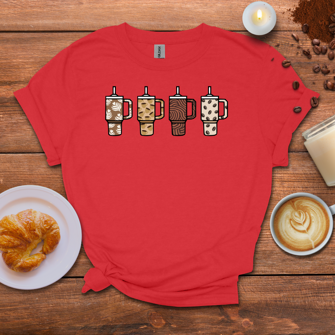 Tumbler Coffee Cups T-shirt